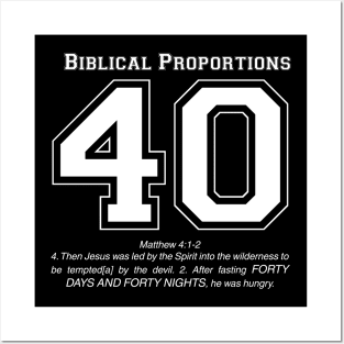 Biblical Numbers Posters and Art